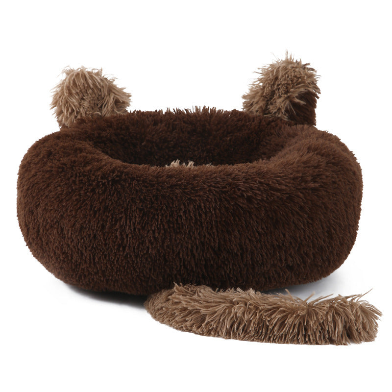 HKM-954067 Rabbit Pet Nest Dog Bed In Winter