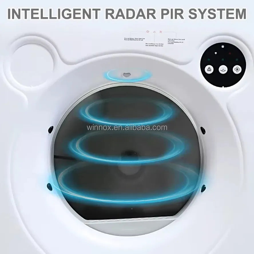 KTX-954131 Automatic Self-Cleaning Cat Litter Box with Tuya App Control