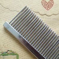 HKM-954451 Pet Grooming Steel Comb - 19x4.2cm Professional Dog Comb for Effortless Grooming