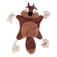 HKM-954515 Plush Squeaky Dog Toys - Durable Chewing Animal Designs for Interactive Play