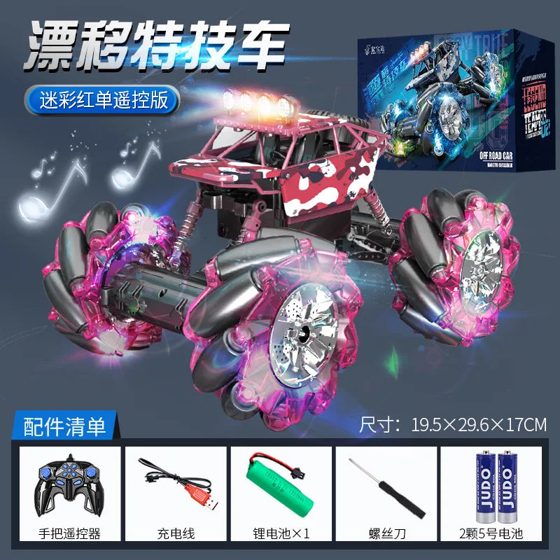 HKM-954515 Remote Control Gesture Sensing Alloy Off Road Car - Electric Drift Racing Toy for Kids