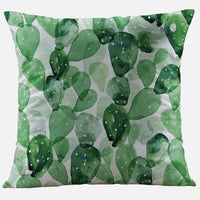 HKM-954579 Nordic Style 45x45cm Modern Plant Design Pillowcase