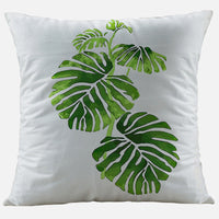 HKM-954579 Nordic Style 45x45cm Modern Plant Design Pillowcase