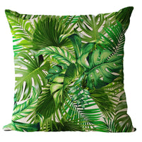 HKM-954579 Nordic Style 45x45cm Modern Plant Design Pillowcase