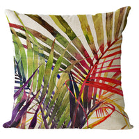 HKM-954579 Nordic Style 45x45cm Modern Plant Design Pillowcase
