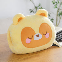 HKM-954643 Cartoon Plush Office Siesta Pillow - Koala, Black Bear, Sloth, Boar, Raccoon - 38X28CM