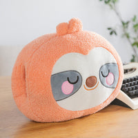 HKM-954643 Cartoon Plush Office Siesta Pillow - Koala, Black Bear, Sloth, Boar, Raccoon - 38X28CM