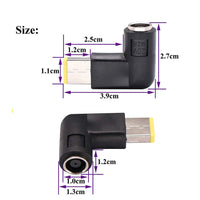 HKM-954707 Notebook Power Adapter Cable - 7.9*5.4mm Female Round to New Square Head Converter