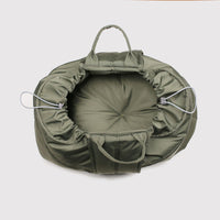 HKM-954707 Pet Outing Carry Bag for Cats and Dogs - Large Capacity, Soft Nylon in Beige, Khaki, and Gray