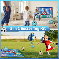 HKM-954771 Children's Football Practice Training Mat Toy for Outdoor Fun - Suitable for Ages 5 and Up