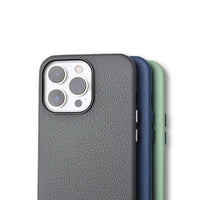 HKM-954771 Genuine Leather All-Inclusive Magnetic Phone Case for iPhone 13 Series