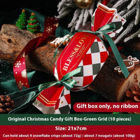 HKM-954963 Creative Christmas Gift Box Set with Stickers, Ribbons, and Packing Bags