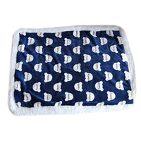 HKM-954963 Thick Lamb Fleece Pet Blanket - Soft Flannel Cushion for Cats and Dogs, Multiple Sizes Available
