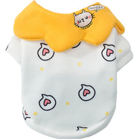 HKM-955091 Adorable Princess-Themed Sweaters for Dogs and Cats - Pink, Yellow, Blue, and White Options Available