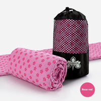 HKM-955091 Yoga Towel - Anti-Slip Sweat Absorbing Mat, Multiple Colors Available (183 x 63 cm)