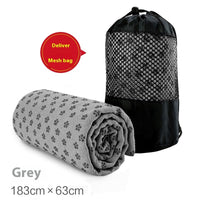 HKM-955091 Yoga Towel - Anti-Slip Sweat Absorbing Mat, Multiple Colors Available (183 x 63 cm)