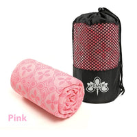 HKM-955091 Yoga Towel - Anti-Slip Sweat Absorbing Mat, Multiple Colors Available (183 x 63 cm)