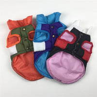 HKM-955155 Winter Dog Padded Jacket - Color Matching, Polyester Material, For All Sizes