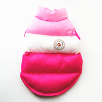 HKM-955155 Winter Dog Padded Jacket - Color Matching, Polyester Material, For All Sizes