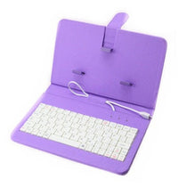 HKM-955347 Ultra-Thin Leather Case with Bluetooth Keyboard for Mobile Devices, 10M Range, Long Battery Life