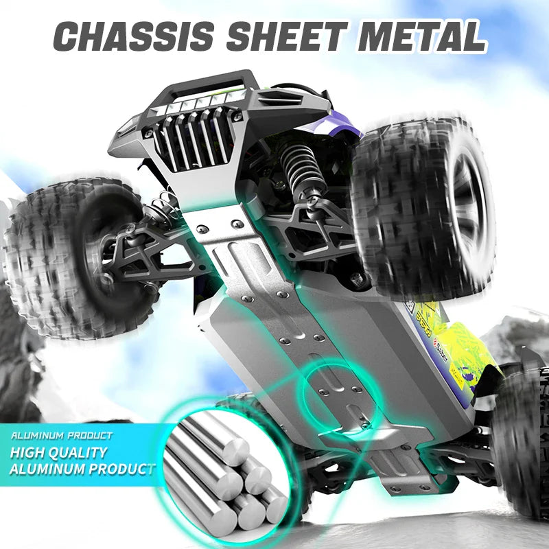 HKM-955667 1/18 High Speed 4WD Remote Control Off-Road Car with Brushed Motor, Suitable for All Ages