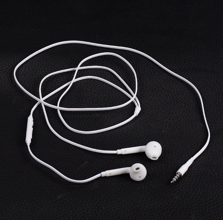 HKM-955731 In-Ear Headphones for Samsung S4, S6, and J5 with 3.5mm Jack, 20Hz-20KHz Frequency Response, 1.25m Cable Length