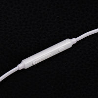 HKM-955731 In-Ear Headphones for Samsung S4, S6, and J5 with 3.5mm Jack, 20Hz-20KHz Frequency Response, 1.25m Cable Length