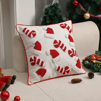 HKM-955795 Modern Minimalist Christmas Tufted Pillow Cover - Available in Multiple Sizes