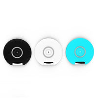 HKM-955859 Desktop Wireless Charger Q20 - Fast Charge 10W & General Charge 5W Options, Available in Black, White, Blue