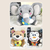 HKM-955923 Soft Elephant Plush Toy with Sound for Infants and Toddlers, Ideal for Newborn Sleep and Comfort