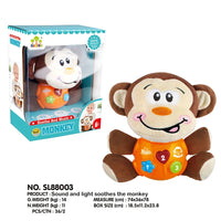HKM-955923 Soft Elephant Plush Toy with Sound for Infants and Toddlers, Ideal for Newborn Sleep and Comfort