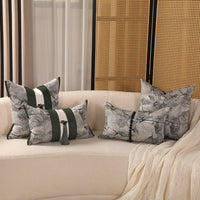 HKM-955987 Multi-Color Cotton and Linen 45x45cm Pillowcase in New Chinese Style