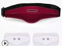 HKM-956179 Wireless Head Massage Sleep Aid with Magnetic Pulse Relaxation, Portable Rechargeable Device in Cinnabar Red, Black, and Pink