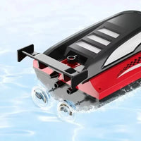 HKM-956243 2.4G High-Speed Remote Control Boat with Twin Propellers for Outdoor Fun