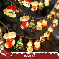 HKM-956435 Christmas Mixed LED Light Chain for Holiday Decoration - Various Lengths and Power Options