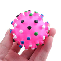 HKM-956435 Pet Sounding Vinyl Thorn Ball Bite Resistant Toy