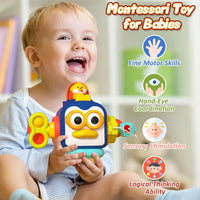 HKM-956499 Infant Sensory Activity Puzzle Balls for Early Learning and Developmental Play