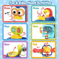 HKM-956499 Infant Sensory Activity Puzzle Balls for Early Learning and Developmental Play