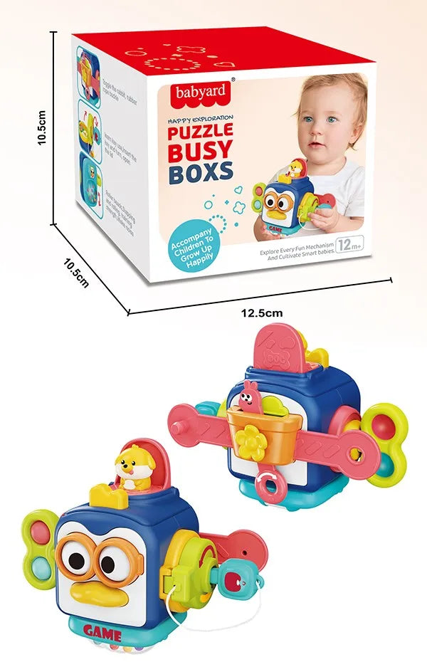 HKM-956499 Infant Sensory Activity Puzzle Balls for Early Learning and Developmental Play