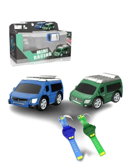 HKM-956819 Alloy Off-Road Remote Control Watch Car - Electric Mini Vehicle for Kids, USB Rechargeable, Indoor/Outdoor Use