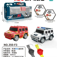 HKM-956819 Alloy Off-Road Remote Control Watch Car - Electric Mini Vehicle for Kids, USB Rechargeable, Indoor/Outdoor Use