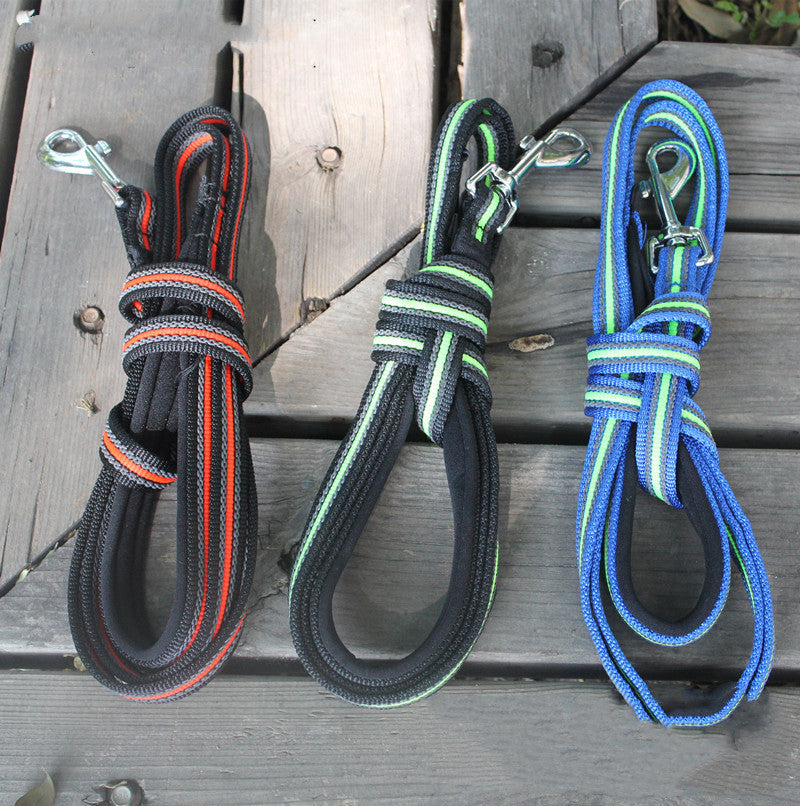 HKM-956819 Professional Non-Slip Dog Training Traction Belt - Available in Multiple Colors and Lengths