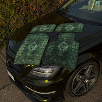 HKM-956883 Bohemian Retro Ethnic Style Stain-Resistant and Wear-Resistant Car Foot Mat - Multiple Colors Available