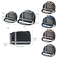 HKM-957011 One Shoulder Portable Pet Bag for Travel - Waterproof Oxford Cloth Cat Carrier