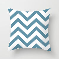 HKM-957203 Modern Geometric Peach Skin Square Pillowcase Cushion Cover - 45x45cm