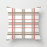 HKM-957203 Modern Geometric Peach Skin Square Pillowcase Cushion Cover - 45x45cm