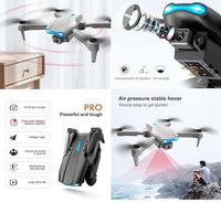 HKM-957331 Foldable E99 Drone Camera with 720p HD, 360° Flip Mode, and Easy Control