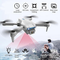 HKM-957331 Foldable E99 Drone Camera with 720p HD, 360° Flip Mode, and Easy Control