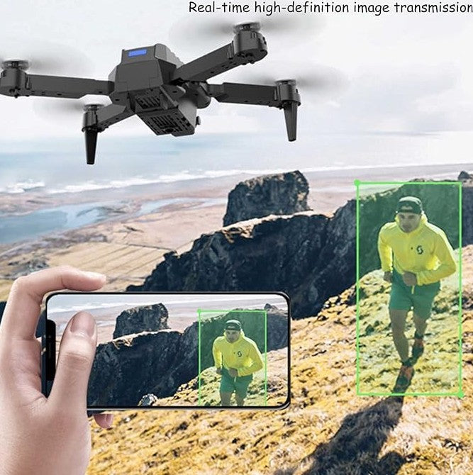 HKM-957331 Foldable E99 Drone Camera with 720p HD, 360° Flip Mode, and Easy Control