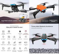HKM-957331 Foldable E99 Drone Camera with 720p HD, 360° Flip Mode, and Easy Control